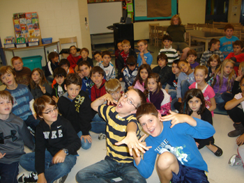 Author Visit to Public School by Shelley Awad